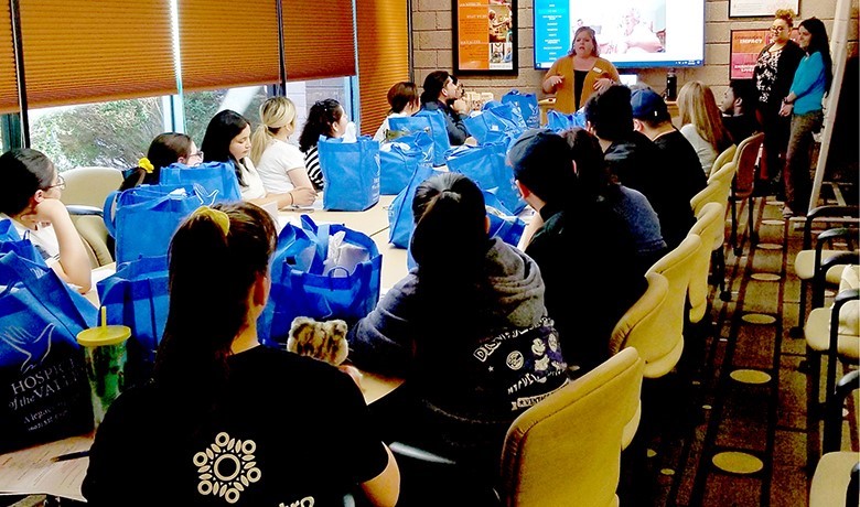 Birt’s Bistro staff takes part in “Dementia Moments” training